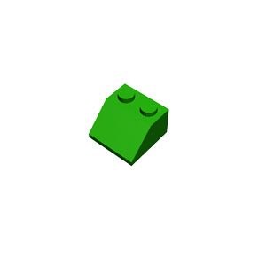 2x2/45° green roof tile
